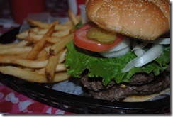 photo of bacon double cheese burger, Sugar Shack, Black Hills