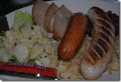 photo of german food at the Alpine Inn Hill City SD