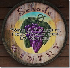 Schade winery Deadwood