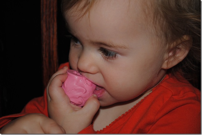 photo of a child enjoying a truffle from the Chubby Chipmunk in Deadwood SD