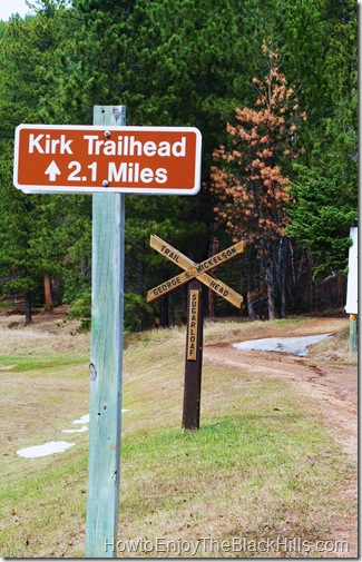 image Sugarloaf Trailhead George S Mickelson Trail in the Black Hills of South Dakota