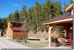 Services are available at the Hill City Trailhead of the Mickelson Trail image services at Hill City Trailhead
