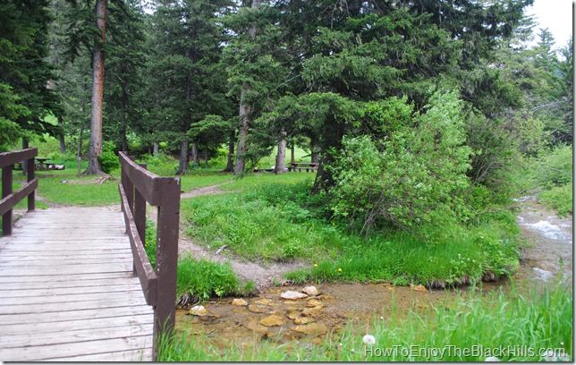 Get away from it all in the Black Hills National Forest. Hanna Campground is secluded, but still close to three trailheads of the Mickelson Trail. Hanna Campground