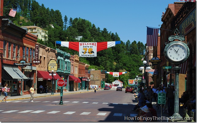 photo Deadwood SD Main Street Days of 76