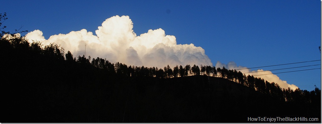 image clouds in Deadwood SD