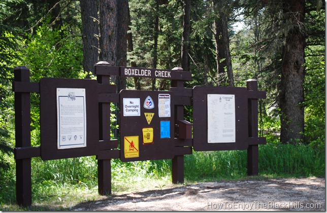 photo Boxelder Creek Trailhead Centennial Trail South Dakota