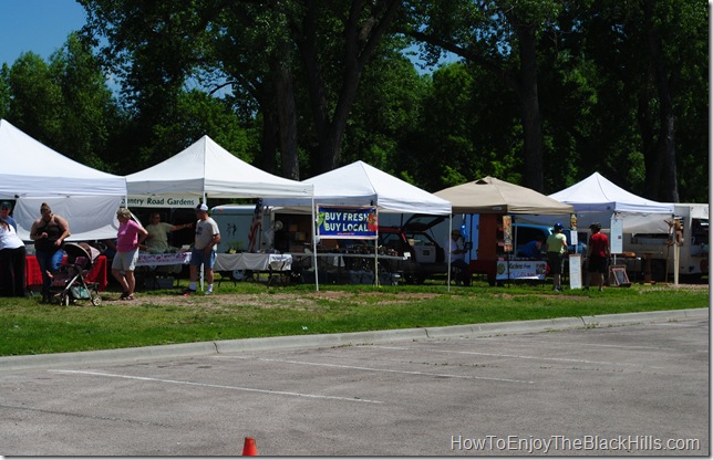 Swing by the Rapid City Farmers Market - located in Founders Park Tuesdays, Thursdays and Saturdays. photo Rapid City South Dakota Farmers Market