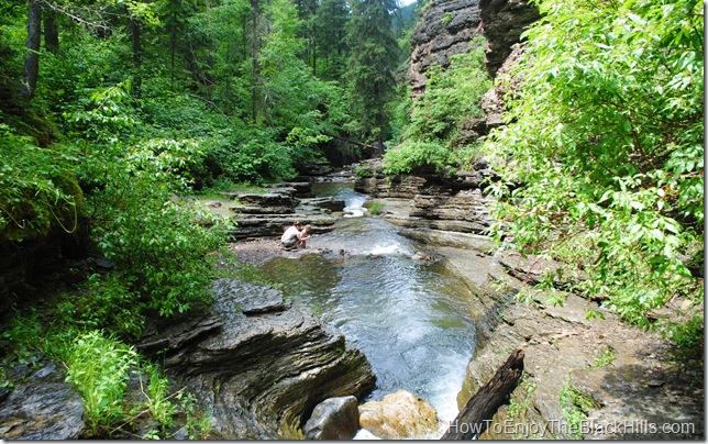 image Devil's Bathtub Spearfish Canyon South Dakota