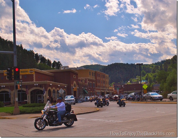 photo motorcycles in Deadwood SD