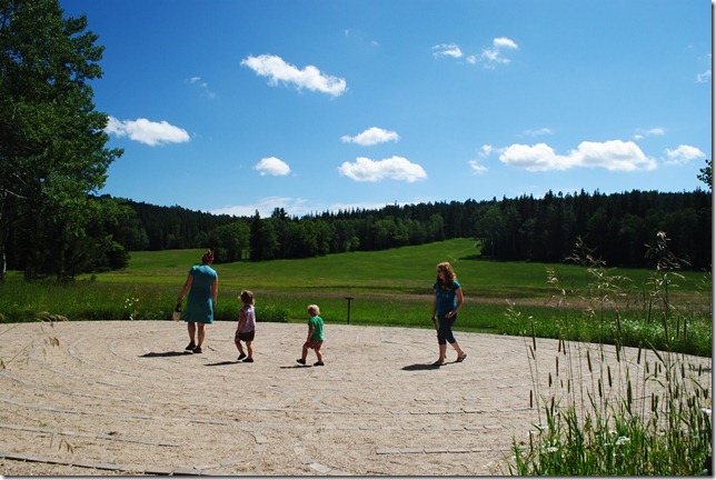 Labyrinth at Pathways Spiritual Sanctuary in the South Dakota Black Hills