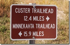 photo trail sign mickelson trails black hills south dakota
